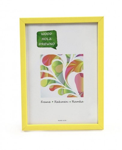 Icar Ramka 15X21 drewniana żółta PINIA RIC68PIN(7)