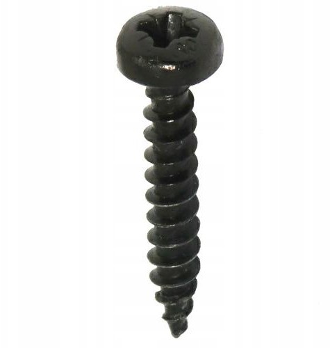 Wkręty Śruby Czarne Do Drewna Mustad 4x25 mm100szt