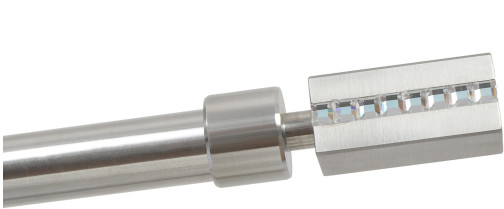 Końcówka karnisza Elize 2 stal nierdzewna 20 mm