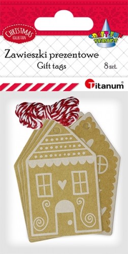 Titanum Zawieszki Prezentowe 8szt Craft-fun Series
