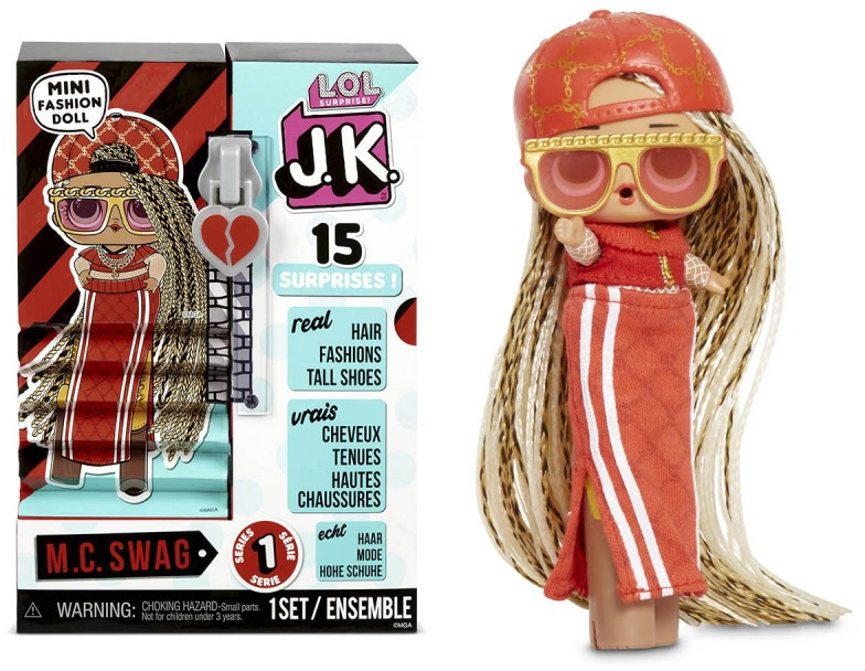 MGA Entertainment LOL Mini Fashion Doll lalka M.C.Swag 570769 570745E7C