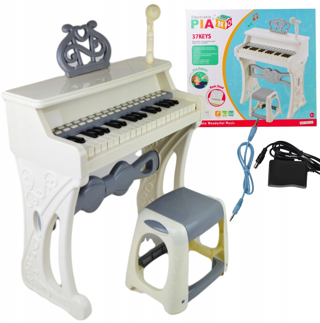Fortepian Pianino Dla Dzieci Organy Mikrofon
