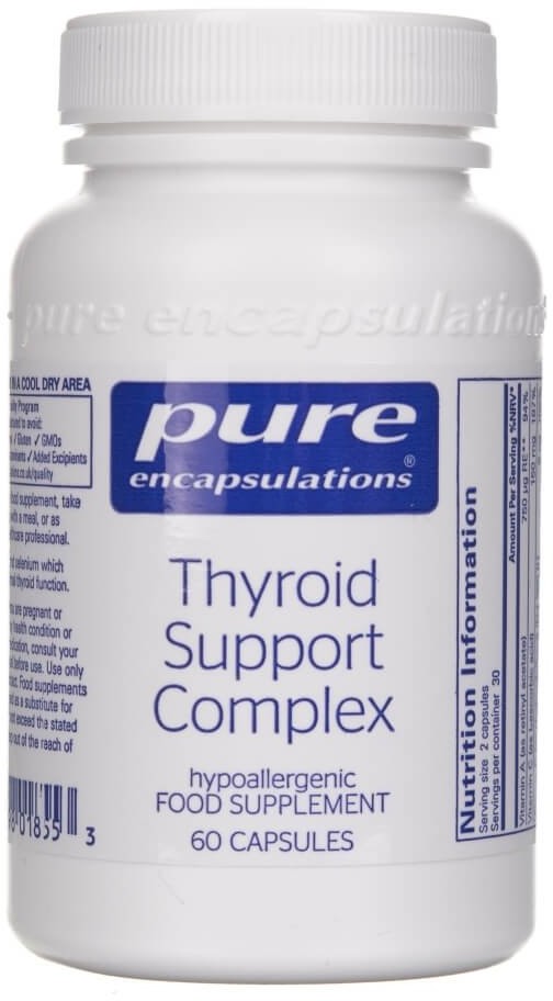 Pure Encapsulations Pure Encapsulations Thyroid Support Complex - 60 kapsułek PENTS26UK