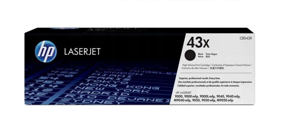 Hp Inc. Toner 43XCzarny 30k C8543X