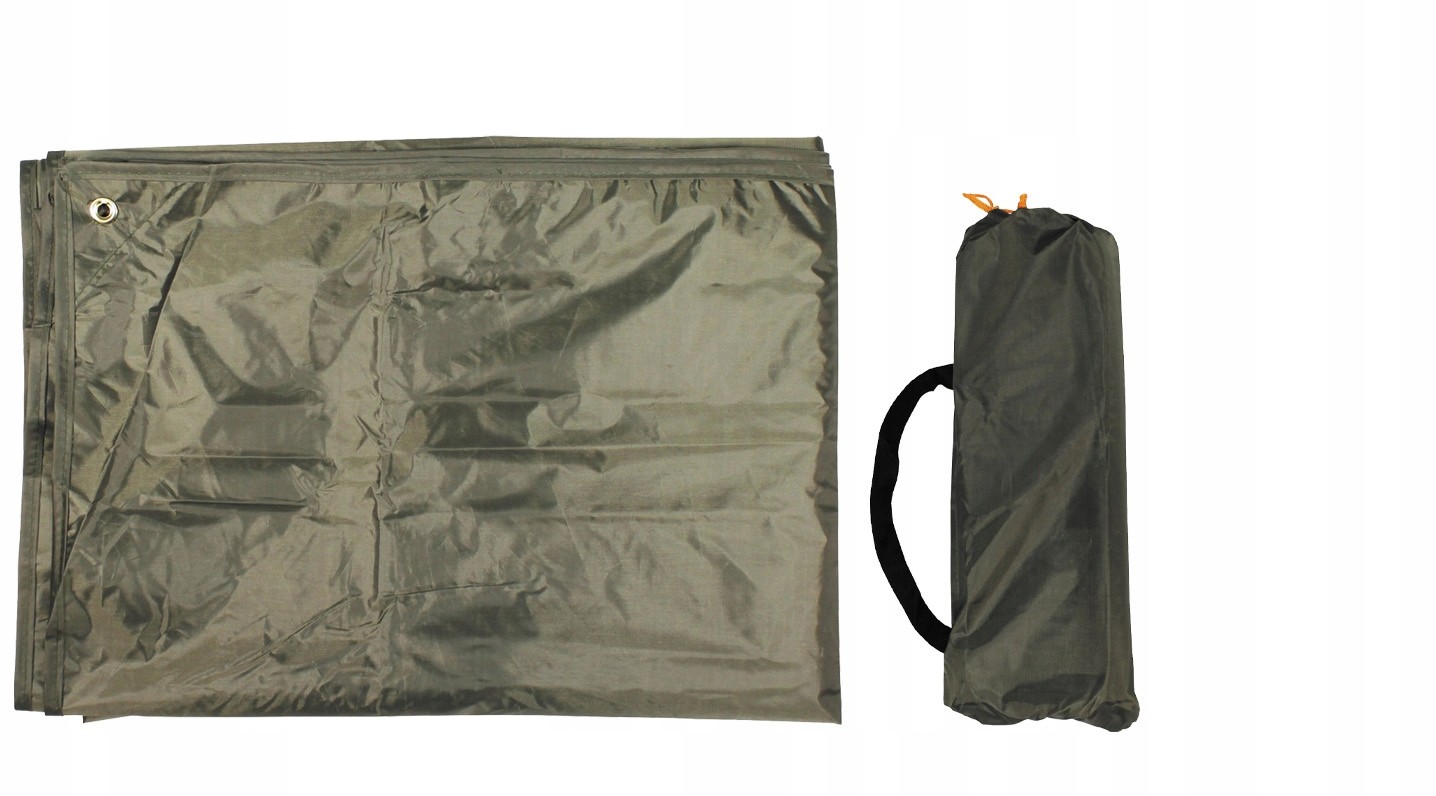MFH Płachta biwakowa Tarp 3x3 m Zielony 32423B