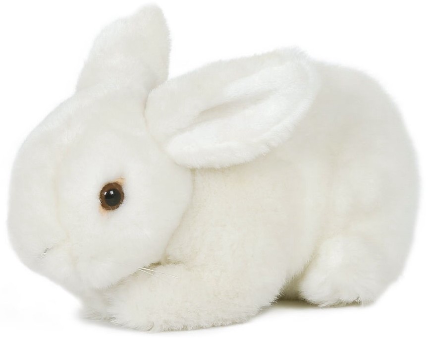 Maskotka Królik Zajączek Biały - 20cm