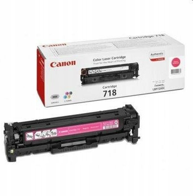Canon Toner Crg 718 Magenta Korpo 2.9K