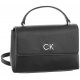 Calvin Klein Torebka Re-Lock Mini Top H Bag Black K60K608878 BAX (CK78-a)