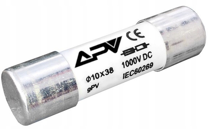 Wkładka Bezpiecznikowa 10x38 20A 1000V DC gPV