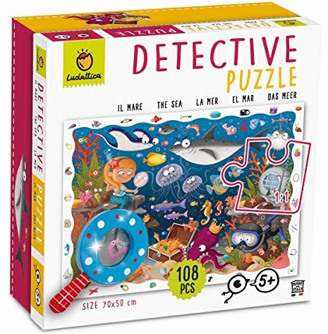 Ludattica Ludattica 20156 puzzle dziecięce, wielokolorowe, 108 sztuk