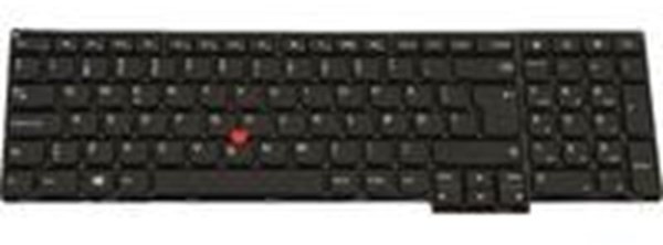 Lenovo notebook replacement keyboard - Danish - Klawiatura zamienna notebooka - Czarny 04Y2435