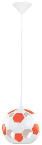 Alfa Euro 12688 lampa wisząca zwis 1x60W E27 pomarańczowy