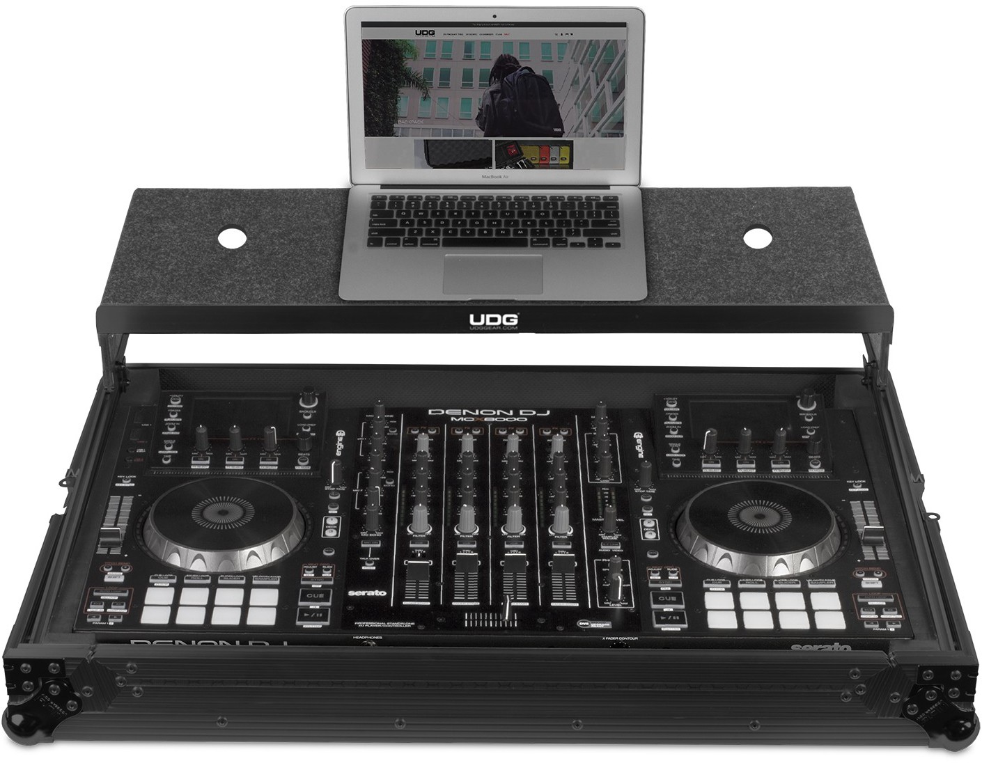UDG UDG Ultimate Flight Case Multi Format XXL Black MK3 Plus (Laptop Shelf)