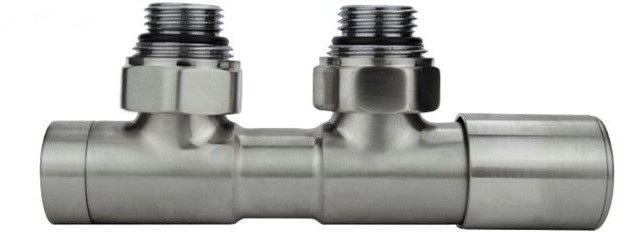 Varioterm Zawór regulacyjny TWINS - nikiel szlifowany prawy 000M873A008/P