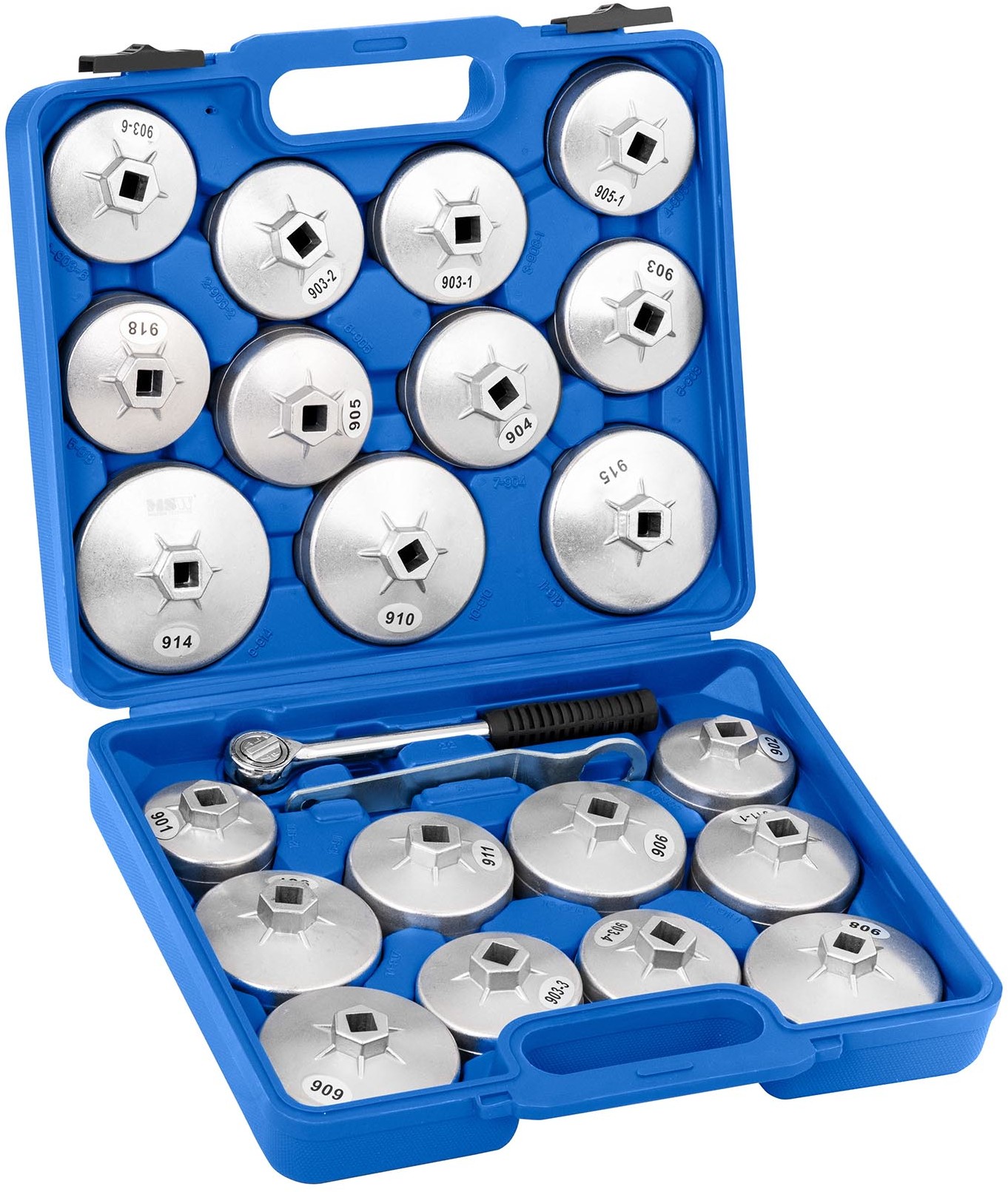 MSW MSW Klucz do filtra oleju 23 elementy MSW-CA-151