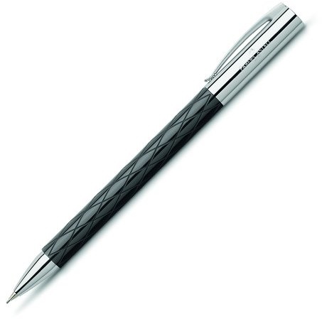 Faber-Castell Ambition 138130 ołówek obrotowy, szlachetna żywica, wkład: 0,7 mm, w opakowaniu na prezent 138900