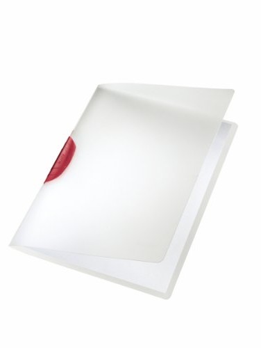 Leitz Esselte skoroszyt  ColorClip A4, PP, czerwony 41750025