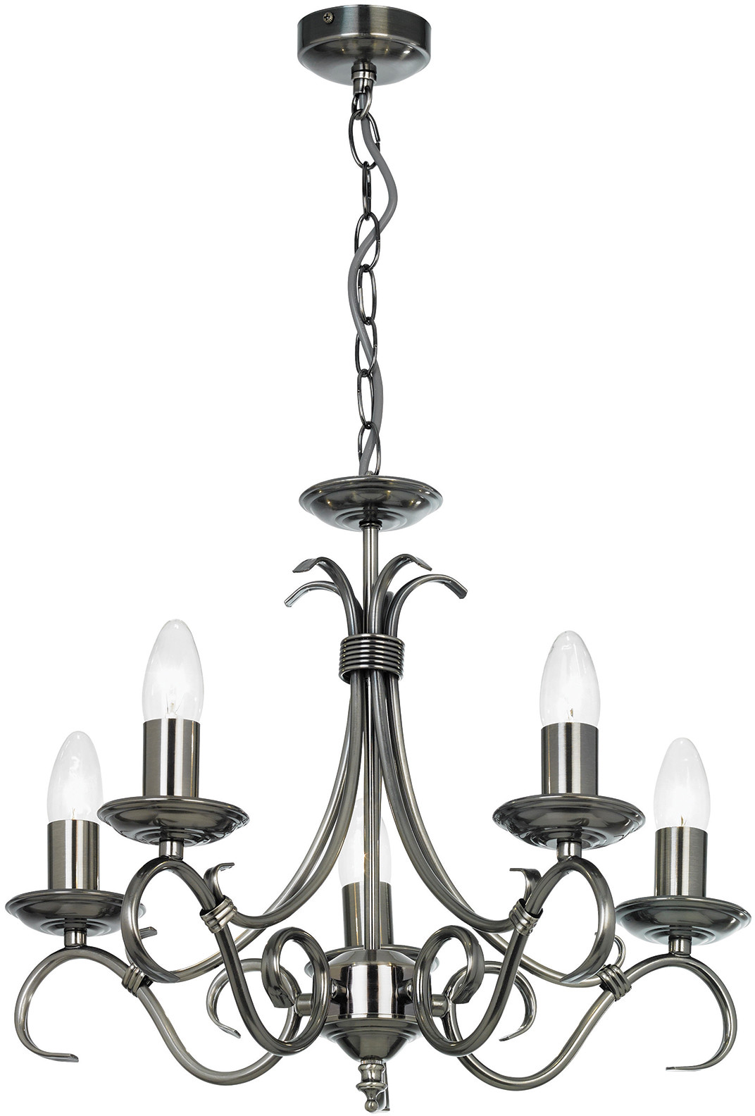 Endon Lampa wisząca BERNICE 2030-5AS CUBI