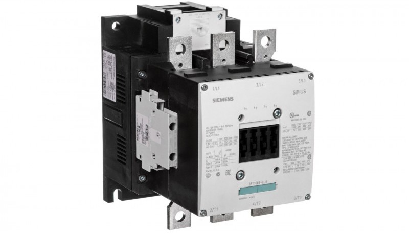 Siemens Stycznik mocy 265A 3P 220-240V AC 2Z 2R S10 3RT1065-6AP36 3RT1065-6AP36