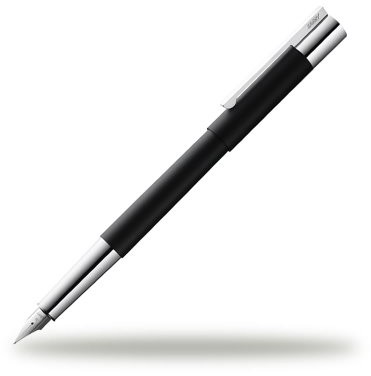 Lamy Model LAMY 1224114 fountain Pen B Scala 080, srebrny/czarny 1224114
