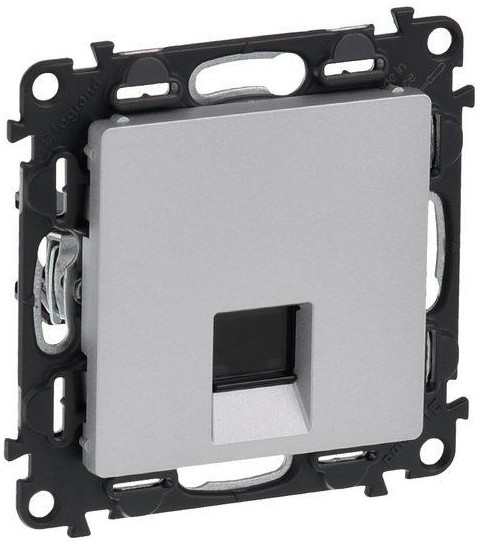 Legrand Legrand 75C5UH1 - Gniazdo danych VALENA LIFE 1xRJ45 class 5E UTP aluminium