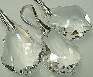 Arande Promocja Swarovski Piękny Komplet Łańcuszek Srebro 2107590965