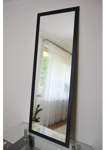 Łukasz Ochwat Alfaram Lustro w prostej eleganckiej drewnianej ramie 4501 - kolor ramy do wyboru, Lustro w ramie: 70x170