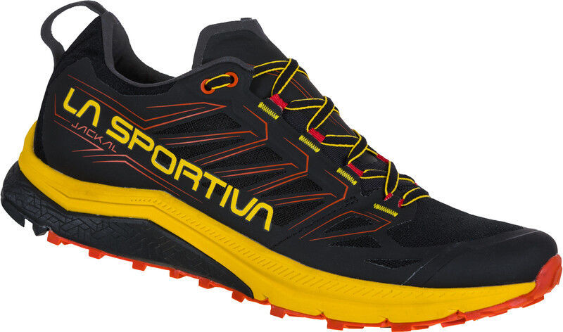 La Sportiva Jackal Buty do biegania Mężczyźni, black/yellow EU 43,5 2020 Buty terenowe 46B999100-43