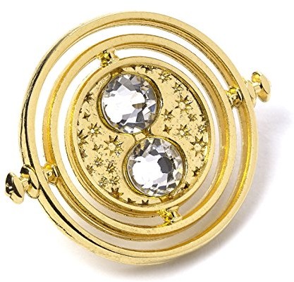 Carat Shop Oficjalny czas Harry Potter Gold Plated stałej głosowania Pin odznaka  broszka HPPB0100