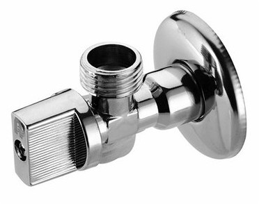 KFA Zawór kulowy kątowy z motylkiem 1/2X1/2