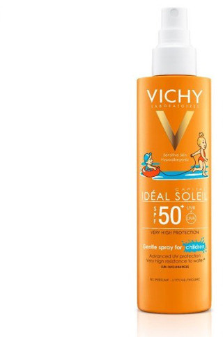 Vichy Ideal Soleil SPF 50+ delikatny spray dla dzieci 200 ml