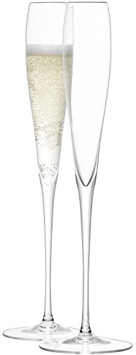 LSA International 100 ML wina Grand kieliszków do szampana, przezroczysty (2 sztuki) G874-05-991