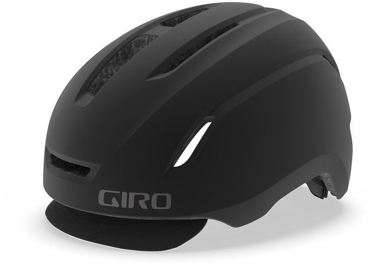 Giro Caden Led Kask rowerowy, matte black L 59-63cm 2020 Kaski miejskie i trekkingowe 200229-003