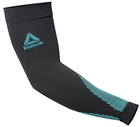 REEBOK Knitted kompresji Compression Arm M-Sleeve, Black, M RRSL-15034