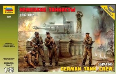 ZVEZDA German Tank Crew 1943-1945 GXP-508260