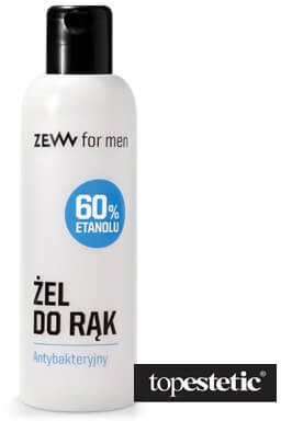 Zew For Men Zew For Men Żel Antybakteryjny Zawiera 60% etanolu 100 ml