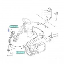 NEW HOLLAND CASE WĄŻ ORBITROLA CASE CNH 82033319 - 82016476 82033319