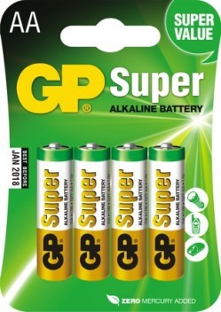 GP Bateria AA R6 4szt GP15A-U6