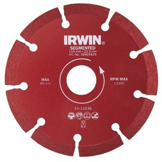IRWIN Tarcza diamentowa segmentowa 180x22,2mm 10505932 10505932