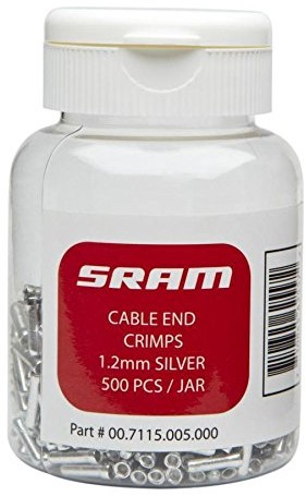 Sram uelsen f. 1,2 MM sznurka 500 ST końcowy. W005000