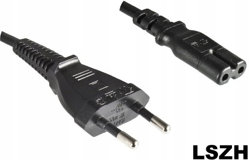 MicroConnect Kabel zasilający Europlug - C7 1.8m