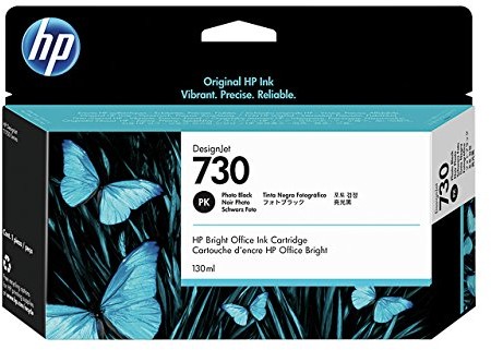 HP Inc. ink/730 130 ML photo BK * * NEW Retail * * * *), p2 V67 a (New Retail * * * * * * * * P2V67A