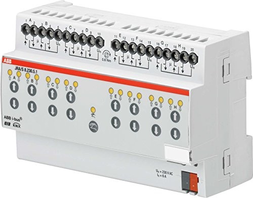 ABB Stotz EIB żaluzja aluminiowa wzbudnik 4-krotnie, 24 V, JRA-s4.24.5.1, 2736493