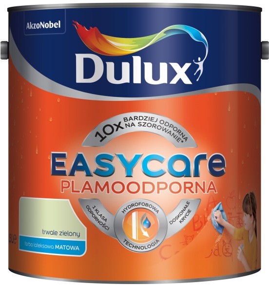 Dulux Farba Easy Care trwale zielony 2,5L