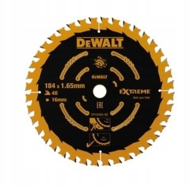 DeWalt Tarcza Do Drewna Piła DT10303 184mm 40z