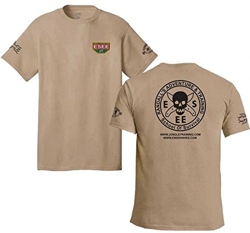Esee ESee estsbrnsm treningu-T-Shirt S Brown ESTSBRNSM
