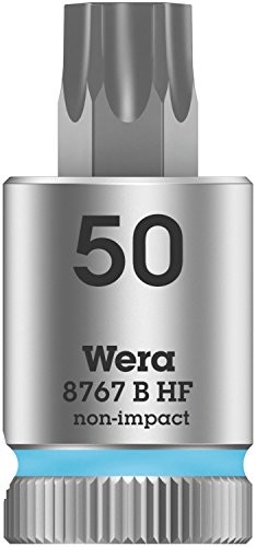 Wera 05003072001 8767 szer. HF Torx bitnuss grzechotek Zyklop z funkcją uchwytu, TX 50 X 38.5 MM 05003072001