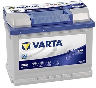 Varta Blue Dynamic EFB N60 12V 60Ah 640A (EN) P+