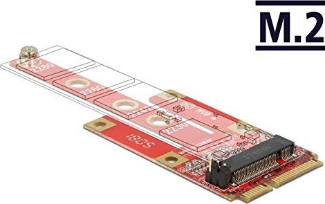 DeLOCK Kontroler converter Mini PCIe>M.2 + Micro SIM 63384