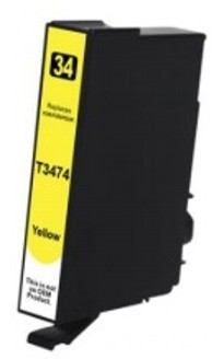 DrTusz Tusz Zamiennik 34xl do Epson T3474) Żółty)